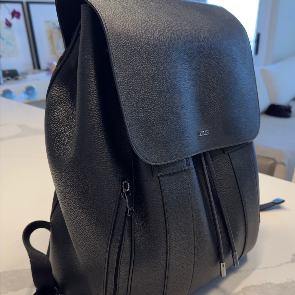 DIOR Leather Backpack - Picture 4 of 4
